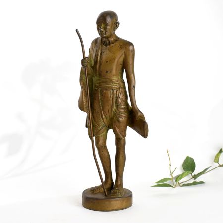 Antique Sage Brass Statue for Home Decoration