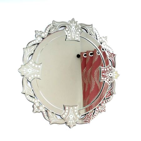 Leaf Crest Elegance Mirror