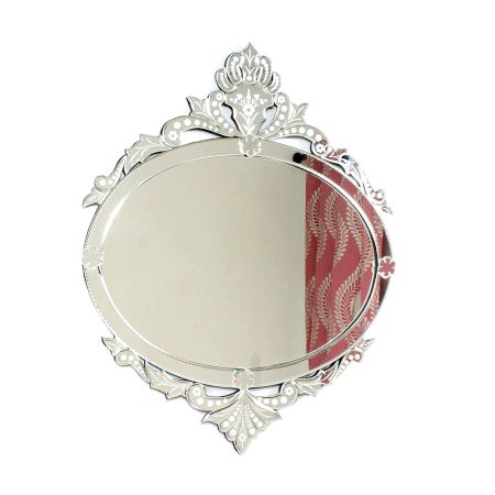 Regal Oval Crest Mirror