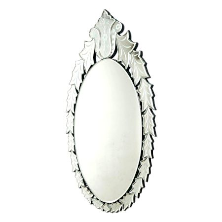 Leaf Oval Vanity Mirror