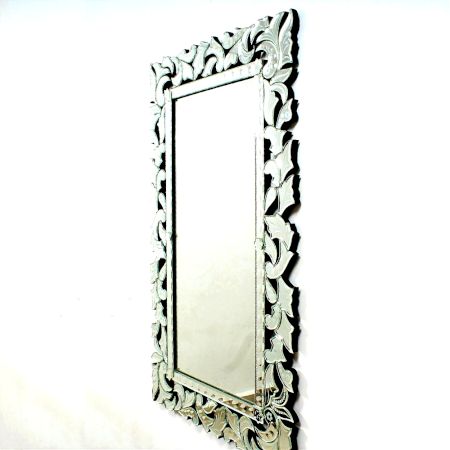 Leafy Border Rectangular Mirror