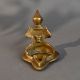 Vintage Brass South Indian Pooja Diya for Home Temple Decor