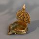 Vintage Brass South Indian Art Diya Traditional Temple Lamp