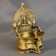 Handmade South Indian Brass Pooja Diya for Decor