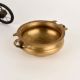 Traditional Brass Serving Bowl for Flower Decor