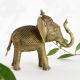 Ornate Brass Elephant Statue for Home Decoration