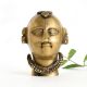Tribal Brass Gauri Head Statue for Home Decoration