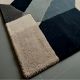 Handtufted Geometric Patchwork Wool Rug