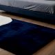 Handtufted Navy Minimalist Wool Rug