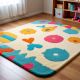 Handtufted Playful Floral Candy Wool Rug