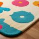 Handtufted Playful Floral Candy Wool Rug