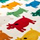 Handtufted Animal Jigsaw Play Wool Rug