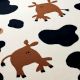 Handtufted Spotted Animal Play Wool Rug