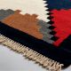 Handknotted Bold Tribal Kilim Wool Rug