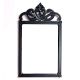 Ebony Crest Wall Mirror