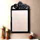 Ebony Crest Wall Mirror
