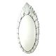 Leaf Oval Vanity Mirror