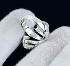 Labradorite 925 Sterling Silver Ring Handmade Boho Jewelry