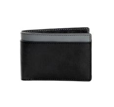 Sleek Leather Vegan Mens Wallet Artisanal Design