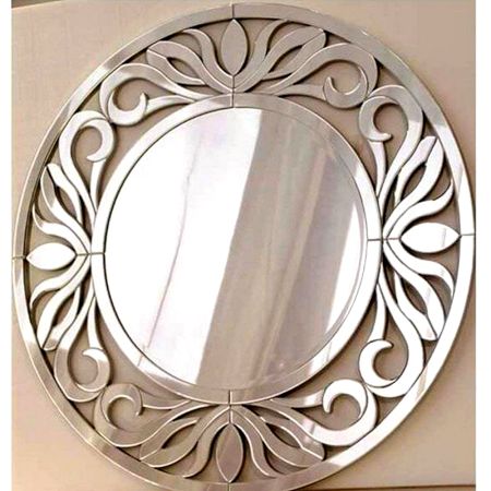 Floral Scroll Harmony Mirror