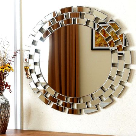 Ornate Mosaic Reflection Mirror