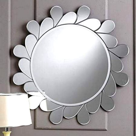 Petal Edge Elegance Mirror