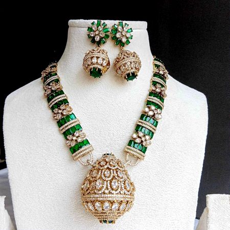 Handmade Statement Coral Necklace Jewellery Set