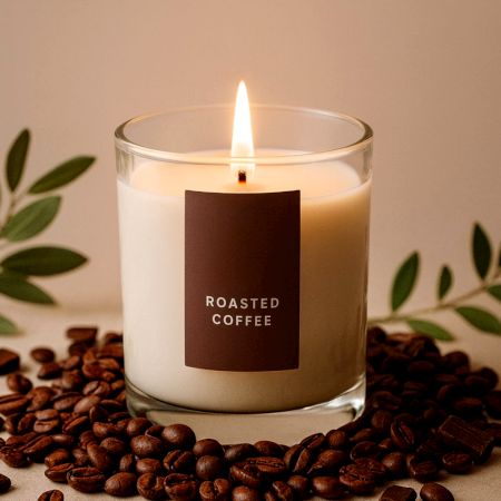 Roasted Coffee Aroma Warm Scented Soy Wax Candle