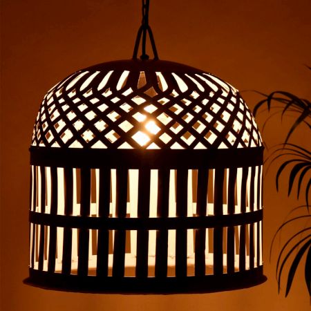 Rustic Hanging Pendant Lampshade Vintage Home Decor