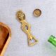 Brass Bottle Openers With Tribal Engraving