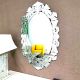 Leafy Oval Glow Mirror