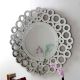 Circular Cluster Elegance Mirror