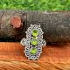 Handmade Peridot 925 Sterling Silver Ring