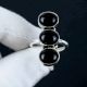 Black Onyx Ring 925 Sterling Silver Handmade Boho Jewelry