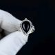 Black Onyx Gemstone Ring 925 Sterling Silver Handmade Jewelry