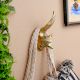 Handmade Antique Golden Fox Design Aluminium Wall Hook
