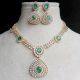 Handcrafted Lustrous Layered Necklace Jewellery Set