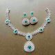 Handcrafted Lustrous Layered Necklace Jewellery Set