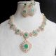 Handcrafted Bohemian Opal Necklace Jewellery Set