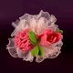 Delicate Crochet Peony and Tulip Tulle Bundle