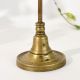 Handcrafted South Indian Vintage Brass Lamp Stand for Rituals