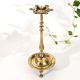 Vintage Brass South Indian Oil Lamp Stand for Decoration