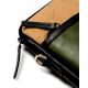 Sophisticated Green Vegan Leather Laptop Sleeve
