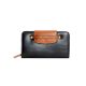 Sleek Black Vegan Leather Women Wallet