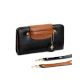 Sleek Black Vegan Leather Women Wallet