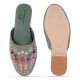 Vibrant Embroidered Mules for Casual Bohemian Style