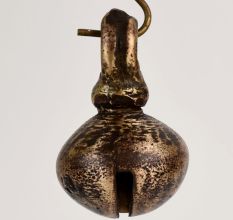 Vintage Handmade Bell Metal Cow Bell from Northern India