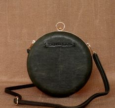 Jungle Leather Clutch Clasp Closure Divider