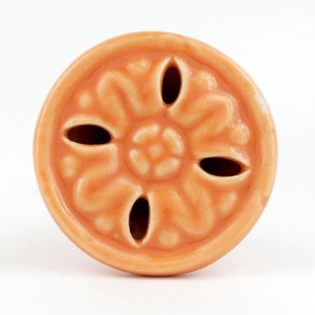 Mustard Ceramic Flower Knobs Online