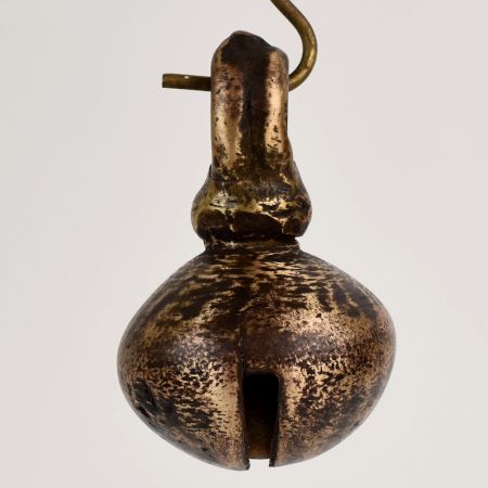 Vintage Handmade Bell Metal Cow Bell from Northern India